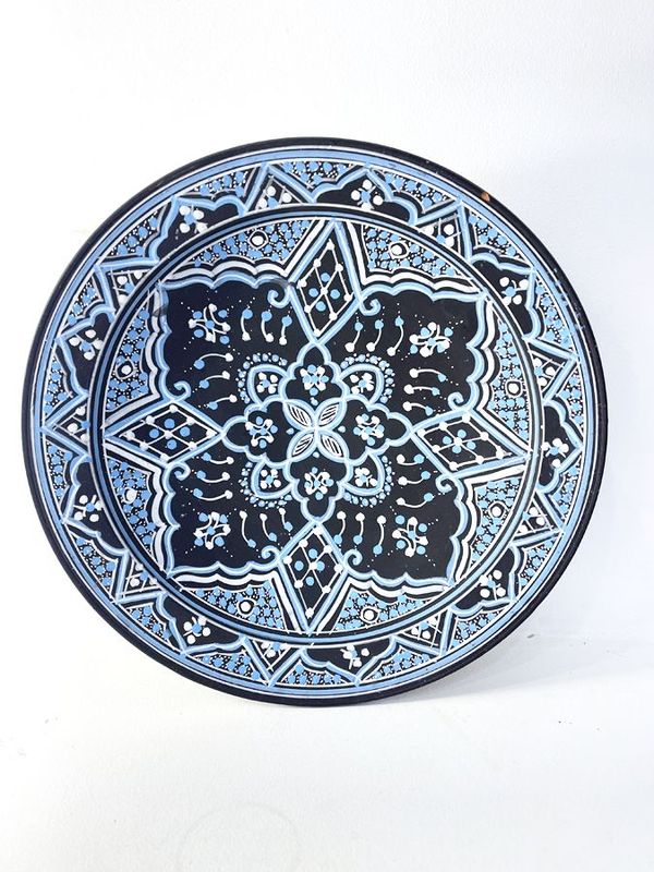 Grand plat orientaliste, 1970