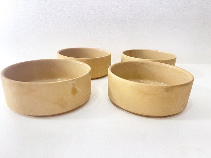 Ramequins en grès de Gien pour Le Creuset, 1970