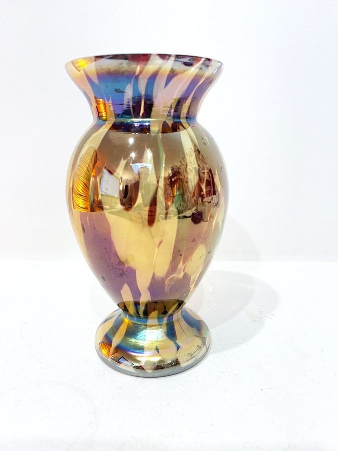 Vase verre de Murano flamé, 1930
