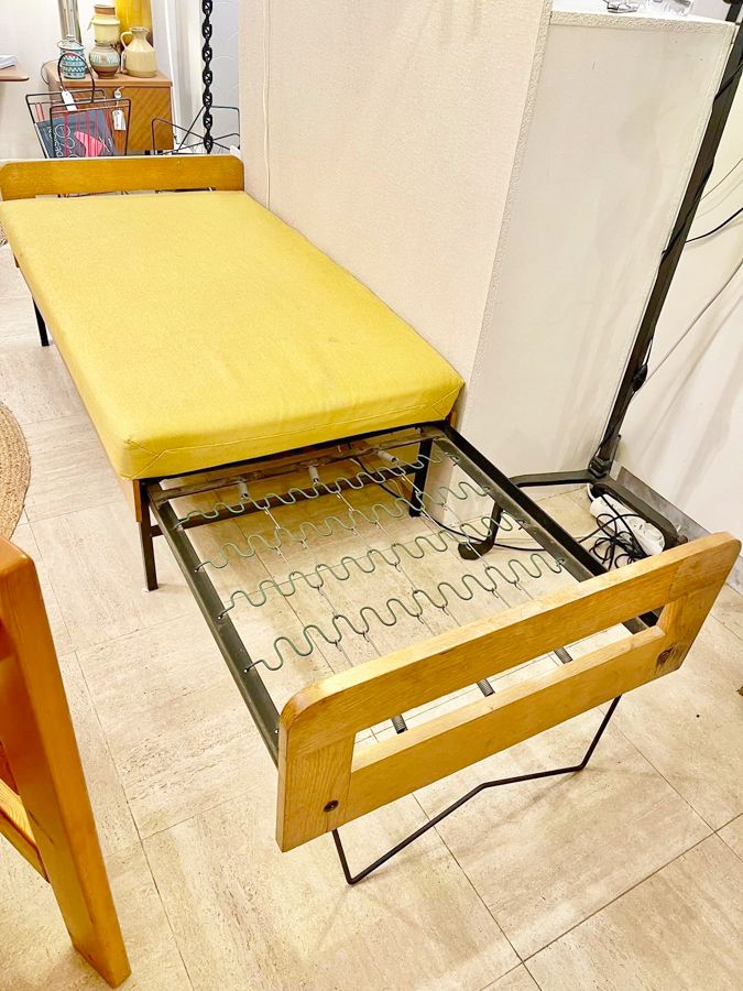 Banquette transformable vintage années 60 – Daybed