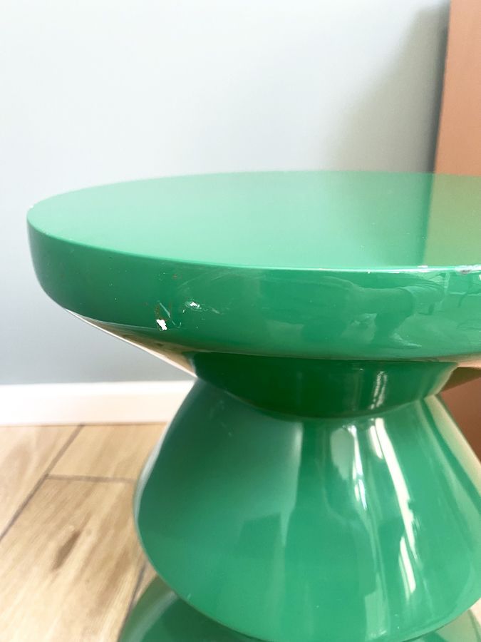 Tabouret Zig Zag Pols Potten – édition vintage