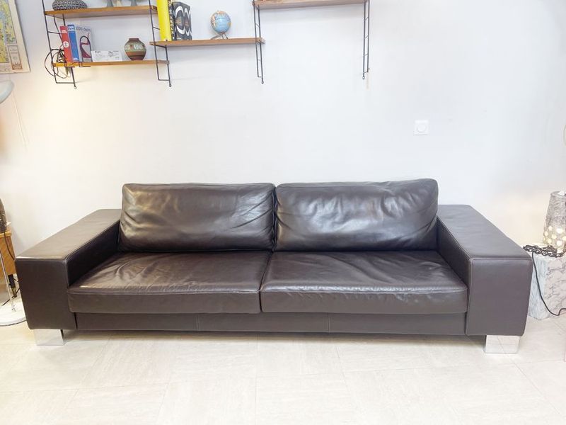 Canapé « Bahia » BoConcept cuir marron , 2016