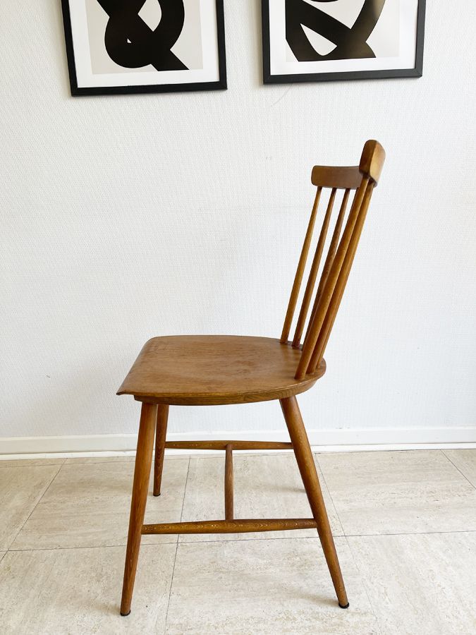 chaises à barreaux scandinaves – 1960