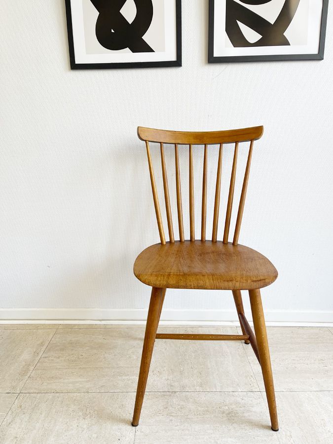 chaises à barreaux scandinaves – 1960