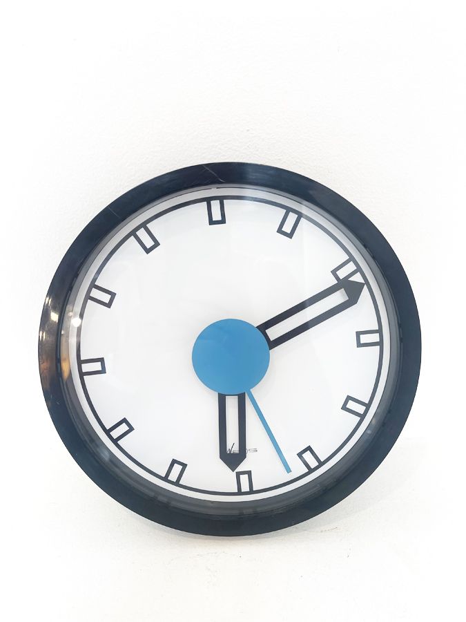 Horloge Memphis Neos by Lorenz – Italie, années 80