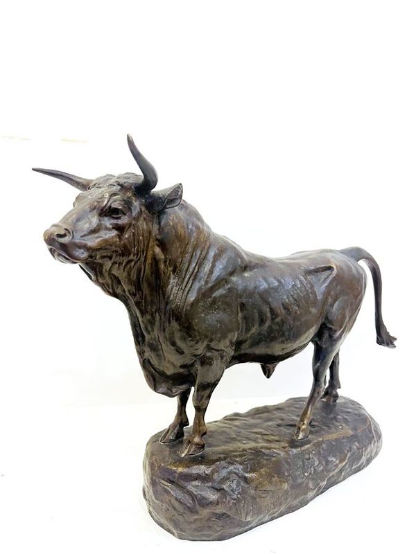 Taureau en bronze – J.E. Masson Taureau en bronze – J.E. Masson