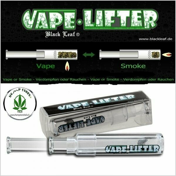 VAPORIZZATORE-PIPA BLACK LEAF LIFTER