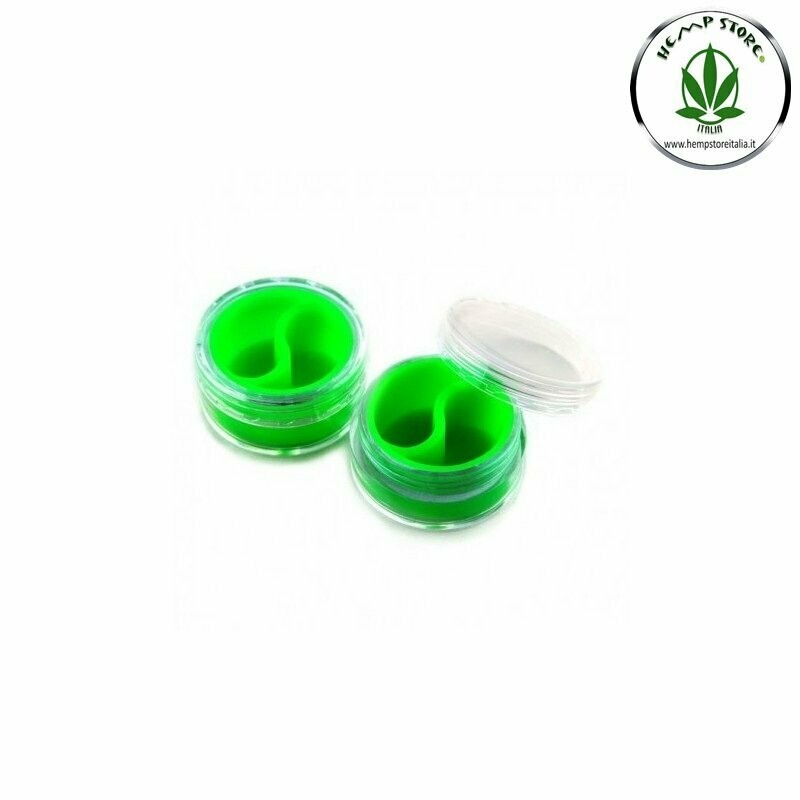 CONTENITORE SILICONE JAR GREEN