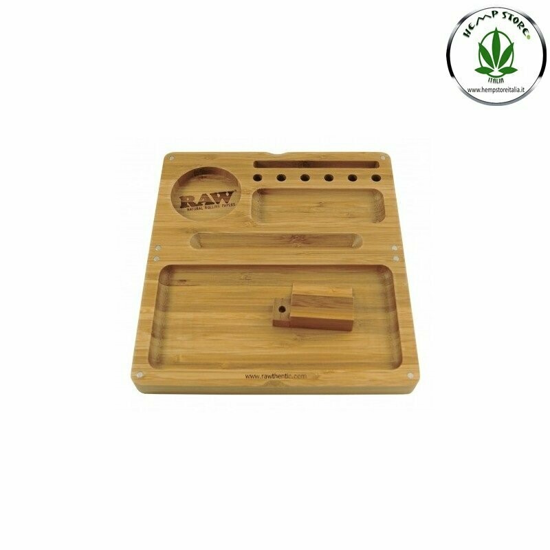 RAW BAMBOO FLIP TRAY PLAIN