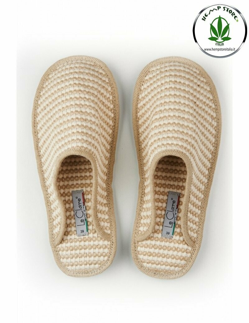 CIABATTA IN CANAPA STELLA DOUBLE SPRING