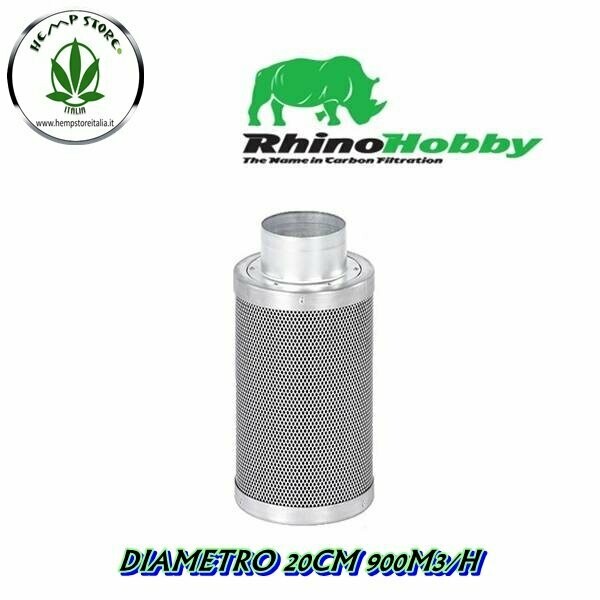 ​RHINO HOBBY FILTRO CARBONI ATTIVI 20CM 900M3/H