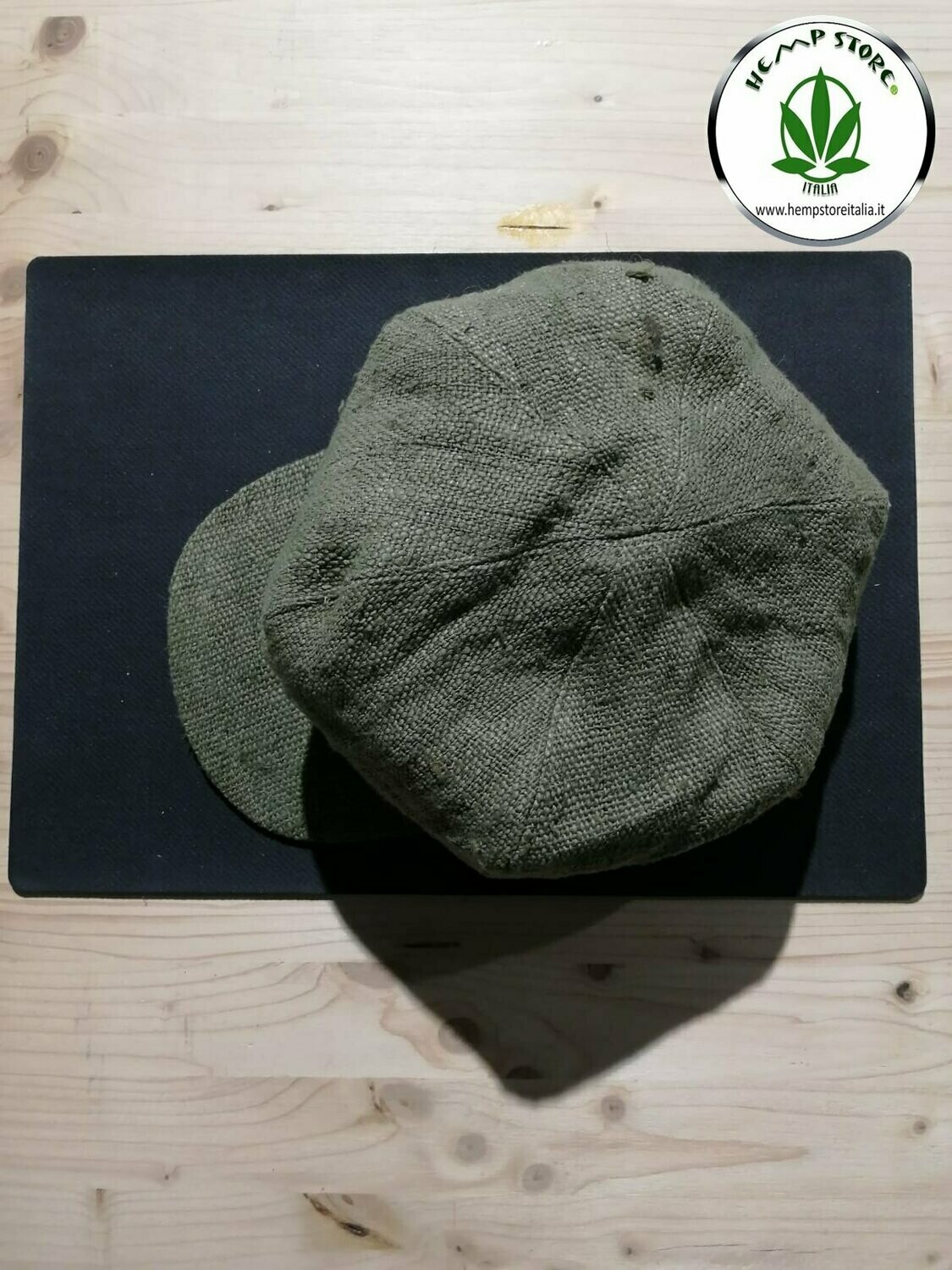 CAPPELLO IN CANAPA, MODELLO RASTA. DISPONIBILE (solo arancio)