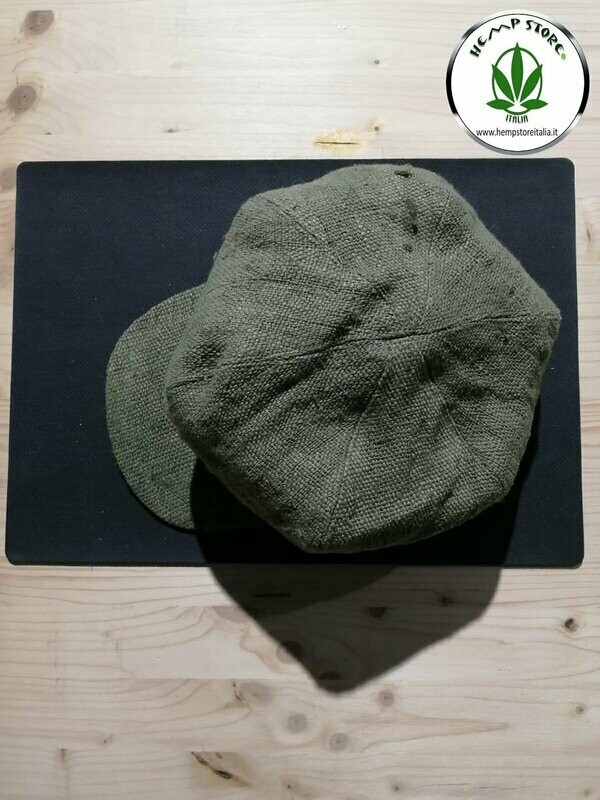 CAPPELLO IN CANAPA, MODELLO RASTA. DISPONIBILE (solo arancio)