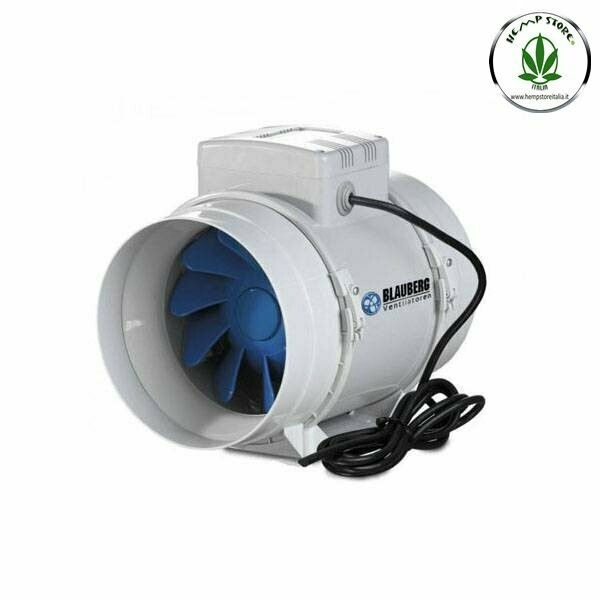 ESTRATTORE BLAUBERG SILENZIOSO BITURBO 15CM CABLATO 520M3/H