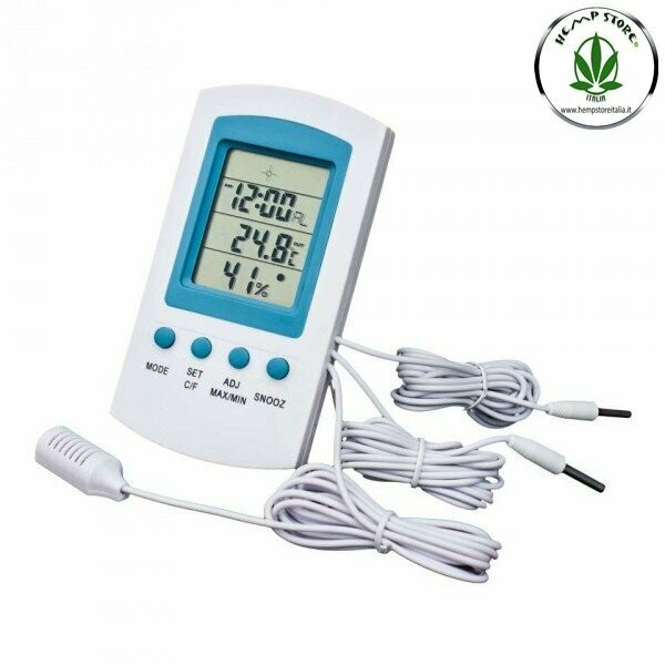 TERMOIGROMETRO DIGITALE CON TRE SONDE VDL