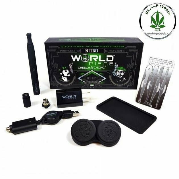 VAPORIZZATORE NITRO - BLISTER - WORLD PIECE CHEECH E CHONG