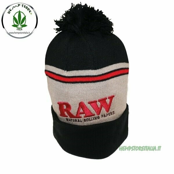 RAW ORIGINAL BERRETTO BLACK-BROWN
