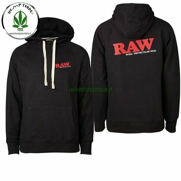 RAW HOODIE BLACK