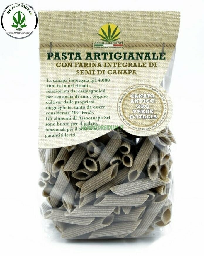 PENNE ALLA FARINA DI SEMI DI CANAPA