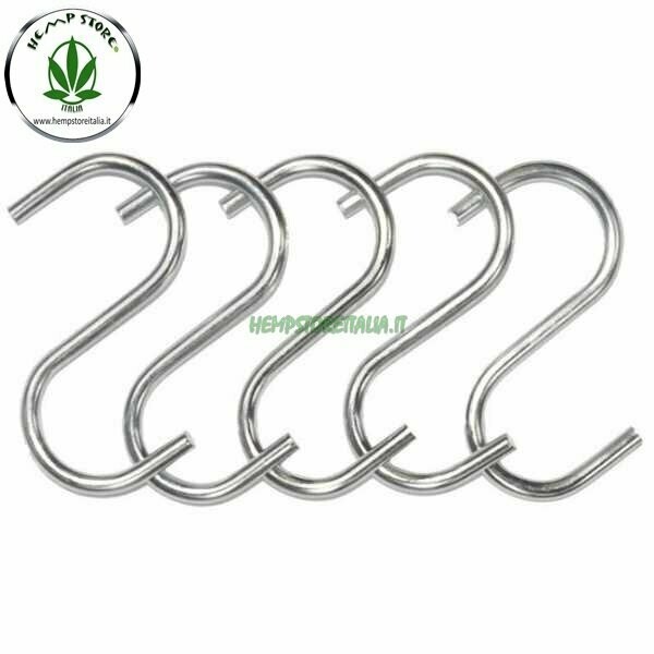 MAMMOTH HOOK 16MM - GANCI MAMMOTH HOOK 16MM - GANCI "S" PER GROW BOX
