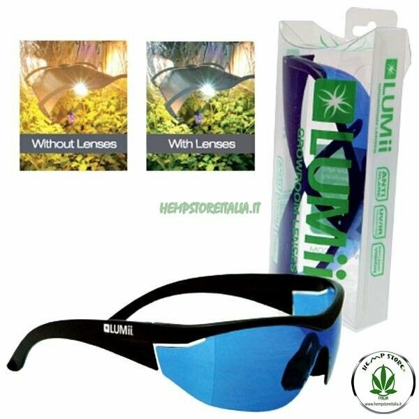 LUMII, GLI OCCHIALI SCHERMATI PER VISUALIZZARE UNA LUCE PIÙ NATURALE NELLA TUA GROW BOX PER HPS/CFL/LED LUMII, GLI OCCHIALI SCHERMATI PER VISUALIZZARE UNA LUCE PIÙ NATURALE NELLA TUA GROW BOX PER HPS/CFL/LED
