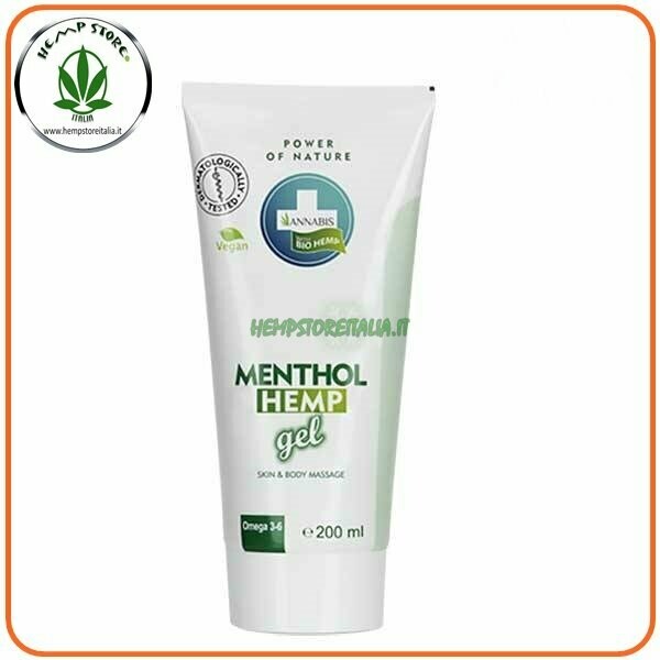 MENTHOL GEL CANAPA E MENTOLO 200ml ANNABIS