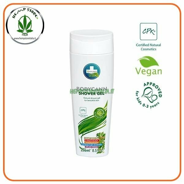 BODYCANN BAGNOSCHIUMA SANDALO E CANAPA 250ml ANNABIS