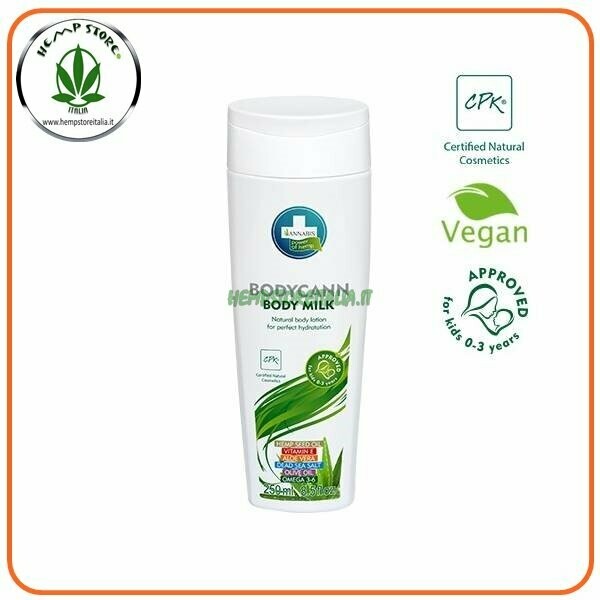 BODYCANN LOZIONE CORPO ALLA CANAPA 250ml ANNABIS