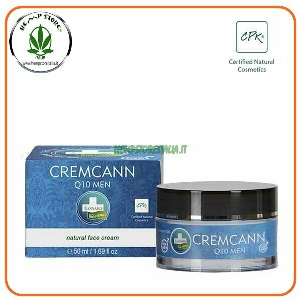 CREMCANN Q10 CREMA ANTIRUGHE VISO UOMO 50ML ANNABIS