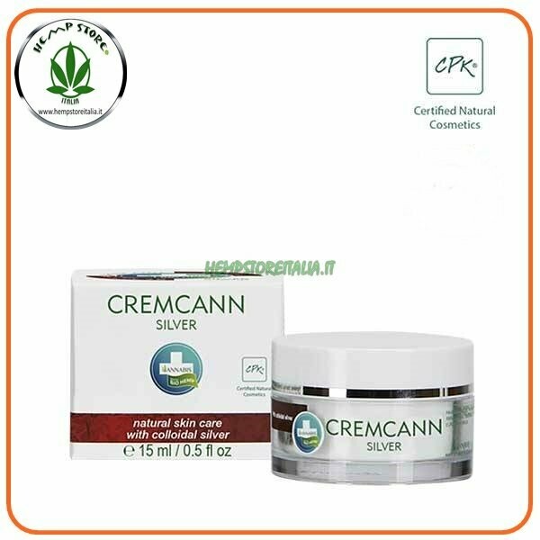 CREMCANN SILVER CREMA ALLA CANAPA CON ARGENTO COLLOIDALE 15 ML ANNABIS