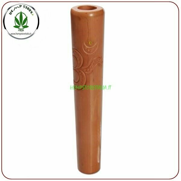 CHILLUM CERAMICA OM 16 CM
