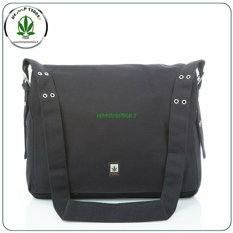 HV002 BORSA A TRACOLLA GRANDE BLACK PURE ®