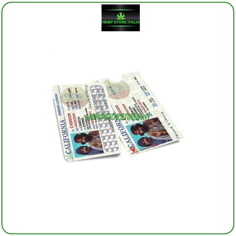 GRINDER CARD CHEECH & CHONG LICENSE