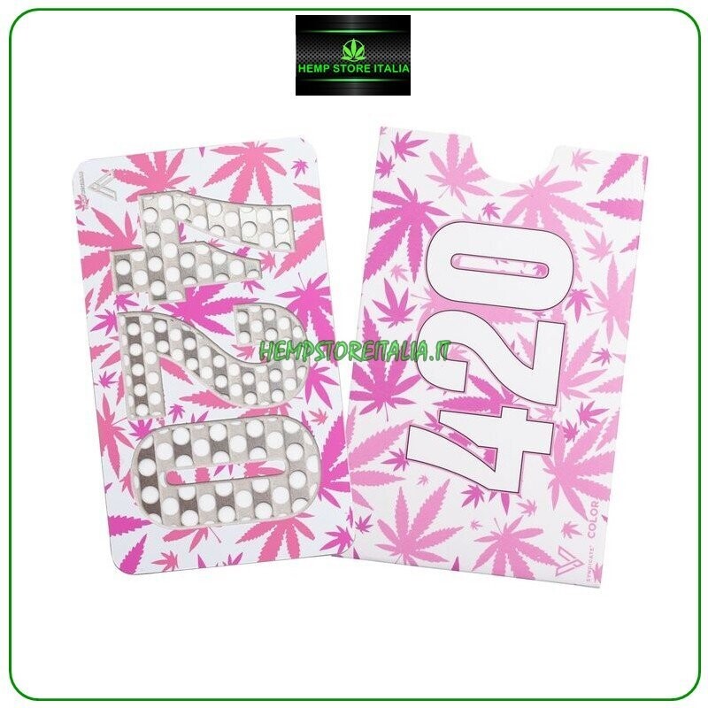GRINDER CARD - 420 ROSA