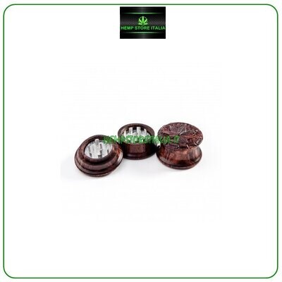 GRINDER DI LEGNO 2 PARTI DENTI IN ALLUMINIO 50mm. GRINDER DI LEGNO 2 PARTI DENTI IN ALLUMINIO 50mm.