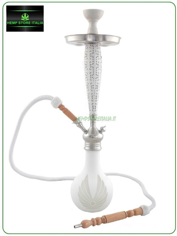 ALADIN SHISHA -BANGKOK-  WHITE 69 CM