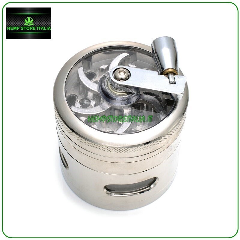 GRINDER CON MANICO MULINO 4 Parti 55mm