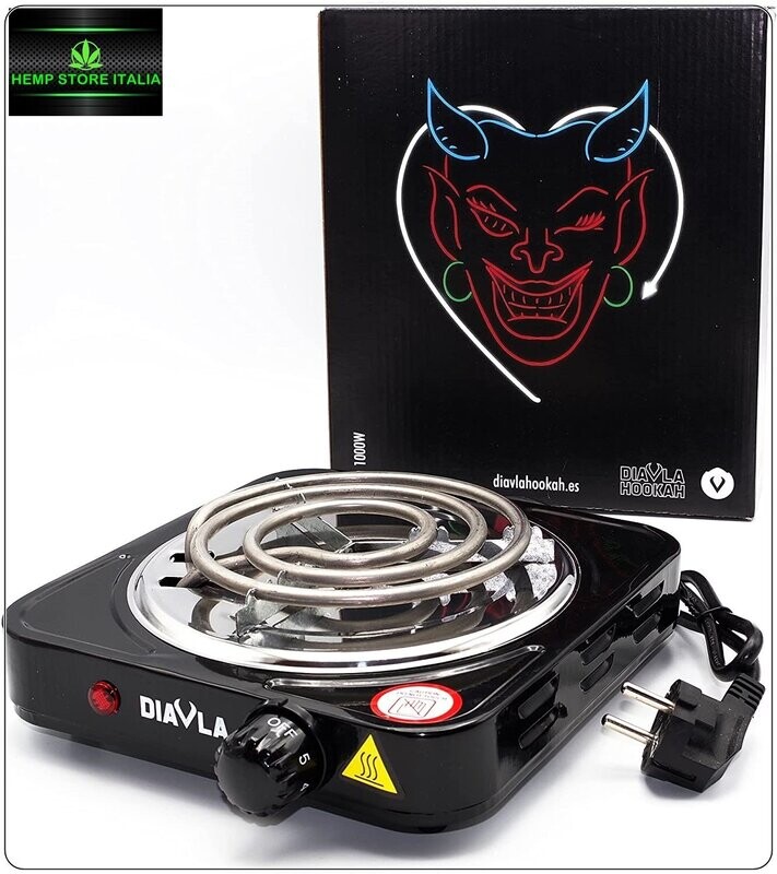FORNELLO PER CARBONE NARGHILE DIAVLA HOOKAH
