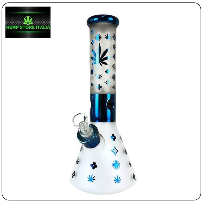 WEED VUITTON CLASSY BONG IN VETRO 32CM