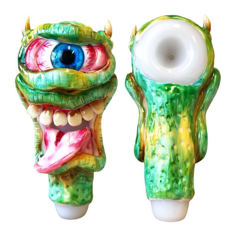 PIPA IN VETRO 15CM MONSTER EDITION DEVIATED LIZARD