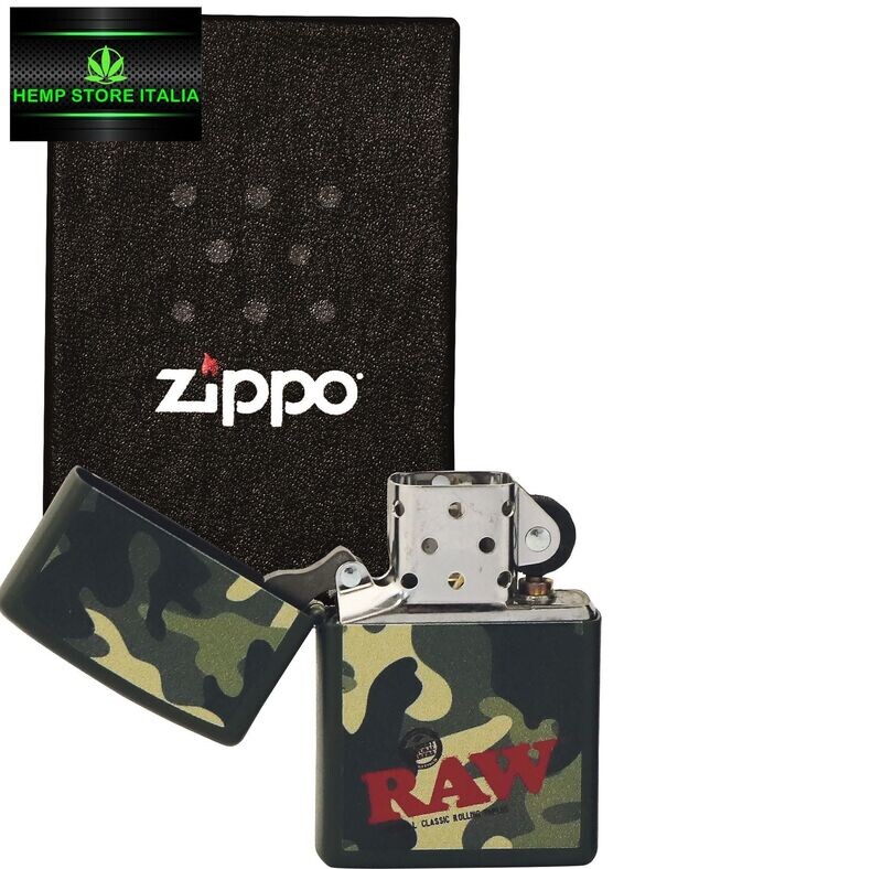 RAW ZIPPO CAMOFLAGE – FULL PRINT