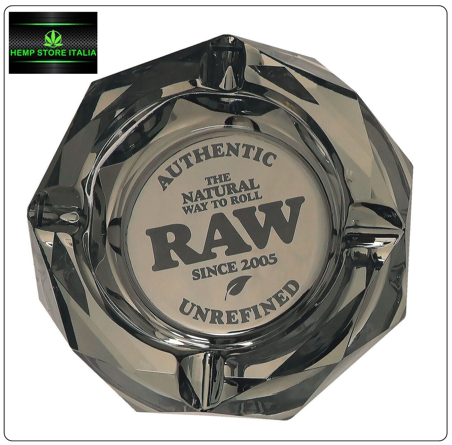 RAW DARKSIDE GLASS ASHTRAY