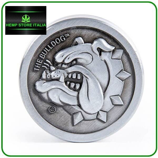 THE BULLDOG ORIGINAL  AMSTERDAM GRINDER IN METALLO 35MM - 3 PARTI