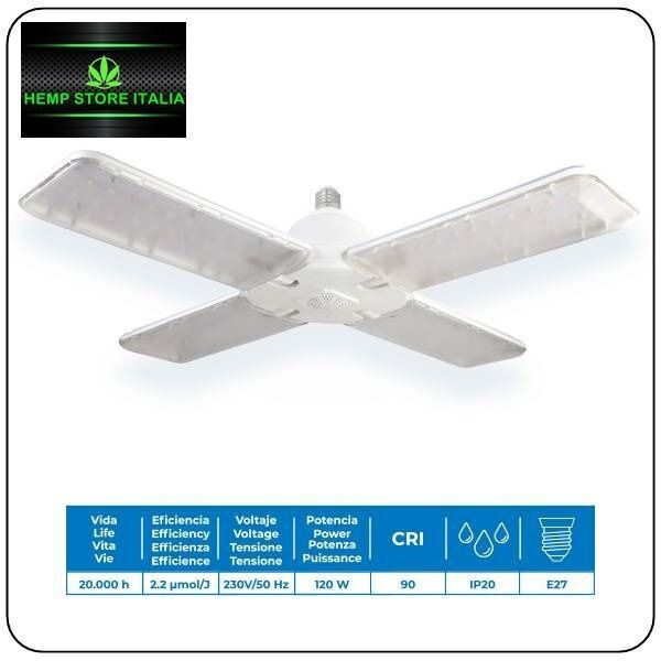 LAMPADA LED 4.30 E27 120W FULL SPECTRUM