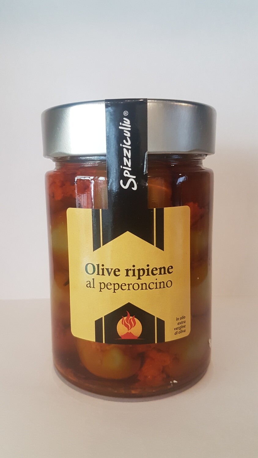 Olive ripiene al peperoncino