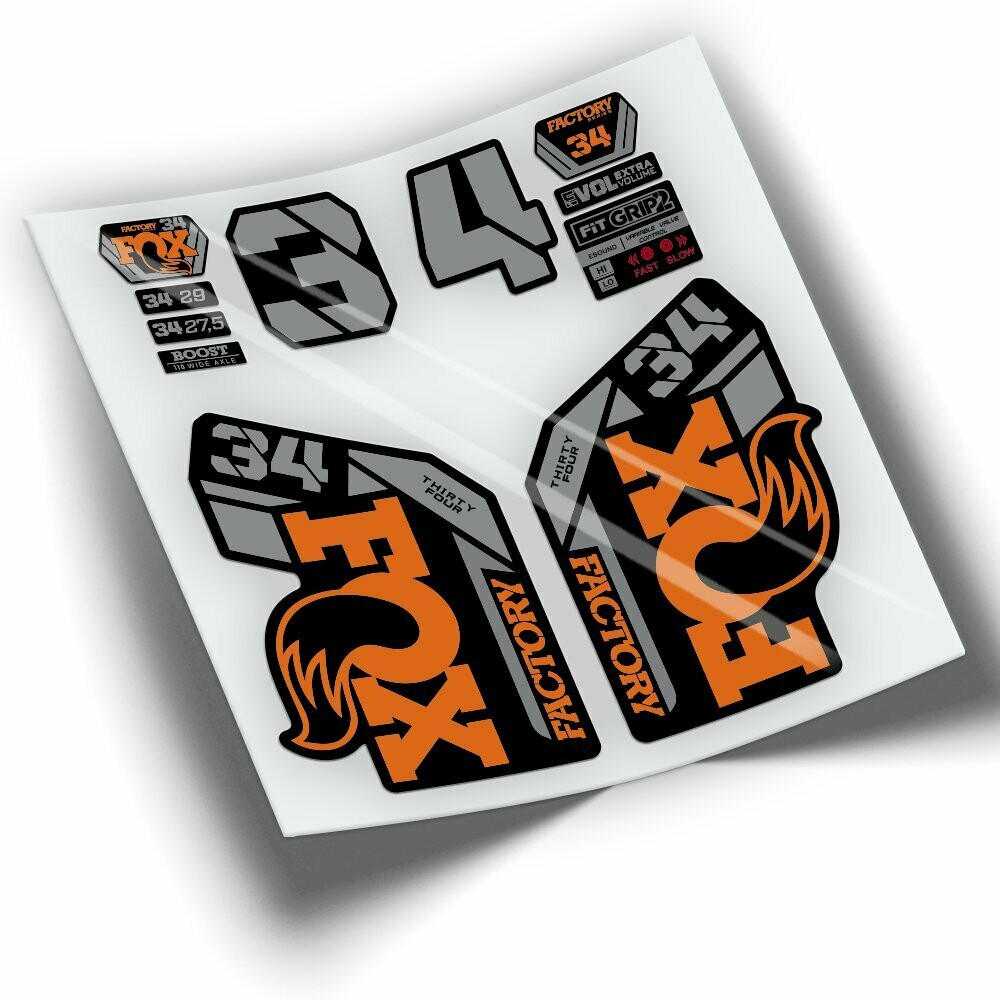 PEGATINAS HORQUILLA FOX 34 FACTORY 2021-2023 WP319
