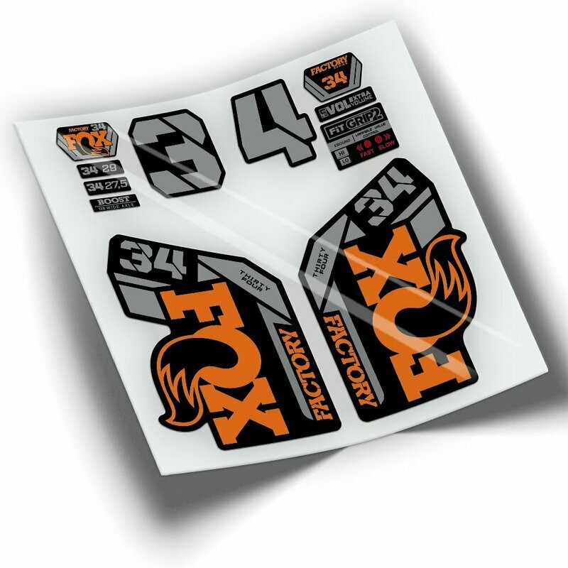 PEGATINAS HORQUILLA FOX 34 FACTORY 2021-2023 WP319