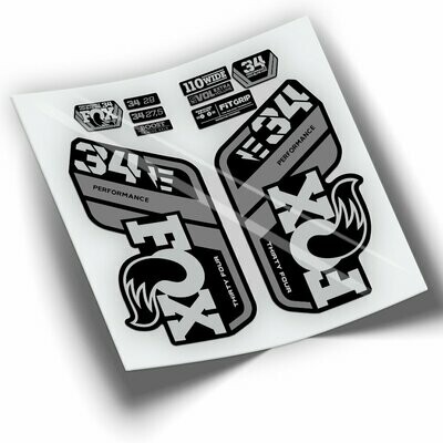 PEGATINAS HORQUILLA FOX 34 PERFORMANCE EBIKE 2021-2023 WP323