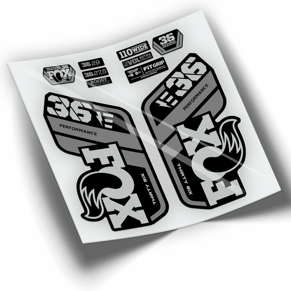 PEGATINAS HORQUILLA FOX 36 PERFORMANCE EBIKE 2021-2023 WP328