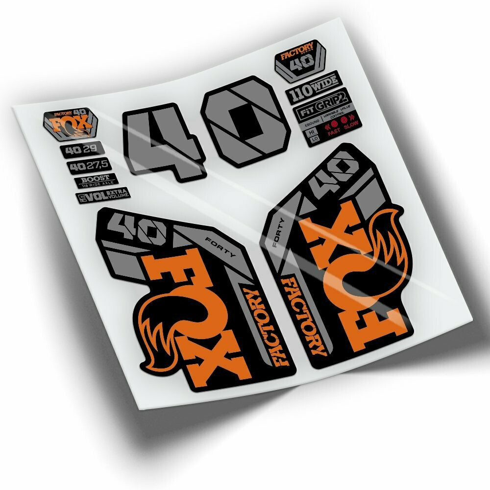 PEGATINAS HORQUILLA FOX 40 FACTORY 2021-2023 WP334